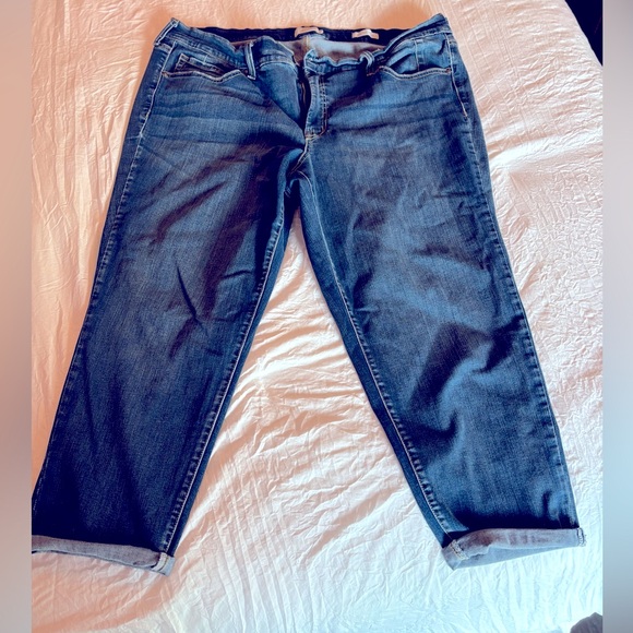 Jessica Simpson Pants - Jessica Simpson Women’s Plus Size 20W Denim Blue Capri Pants - only worn once!